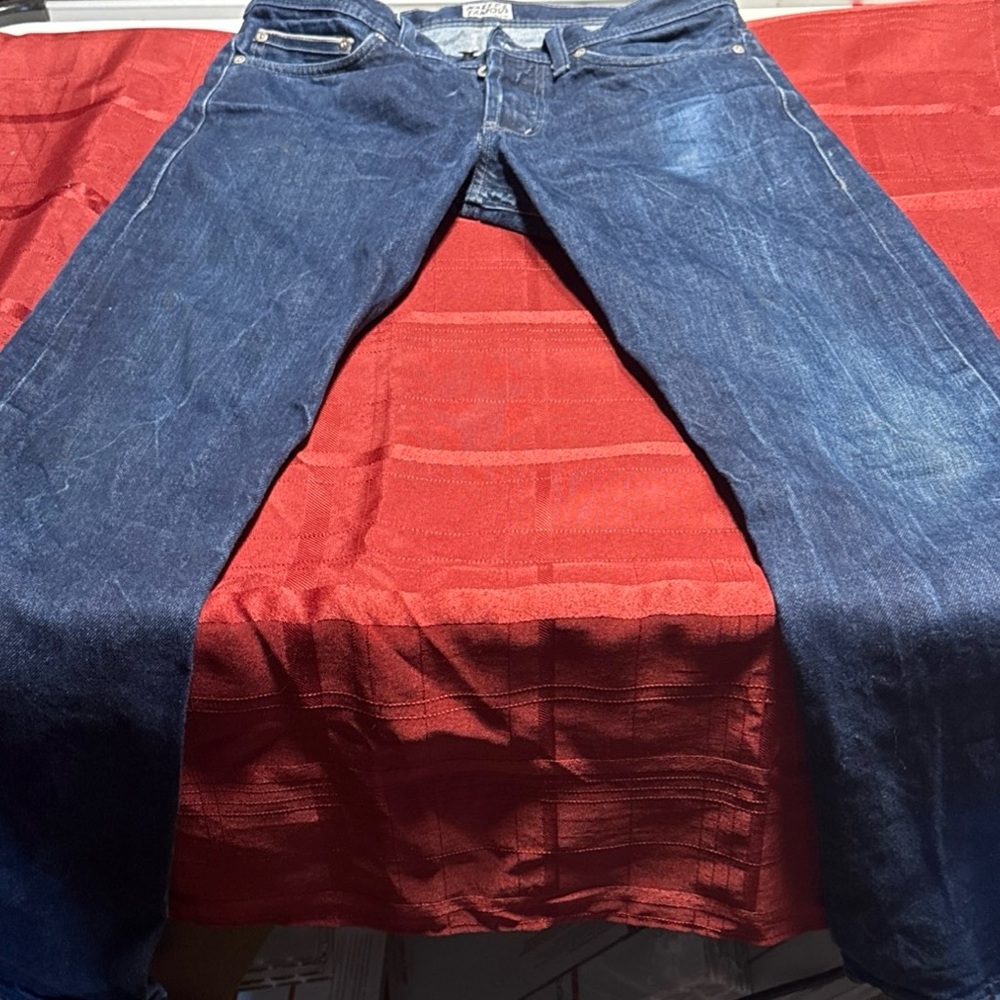 Dark Blue Denim Jeans Dead & Famous see**